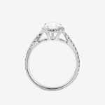 Love's Aspiration Heart-Shaped Lab-Grown Diamond Engagement Ring - Image 4