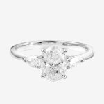 Eternal Embrace Oval Lab-Grown Diamond Engagement Ring
