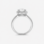 True Essence Round Lab-Grown Diamond Engagement Ring - Image 4