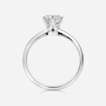 True Heart Round Lab-Grown Diamond Engagement Ring - Image 4