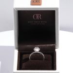 Pure Allure Pear-Shaped Lab-Grown Diamond Engagement Ring - Image 3