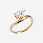 OTR Aurelia Pear-Shaped Lab-Grown Diamond Engagement Ring - Image 5