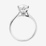Heart's Embrace Round Lab-Grown Diamond Engagement Ring - Image 3