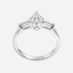 Celestial Glow Marquise-Cut Lab-Grown Diamond Engagement Ring - Image 4