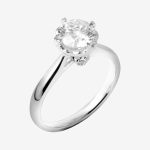 Heart's Embrace Round Lab-Grown Diamond Engagement Ring - Image 4