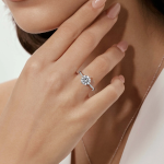 OTR Aria Round Lab-Grown Diamond Engagement Ring - Image 2