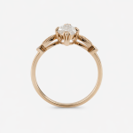 Celestia Marquise-Cut Lab-Grown Diamond Engagement Ring - Image 4