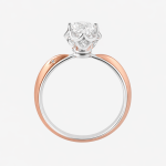 Elysian Blossom Round Lab-Grown Diamond Engagement Ring - Image 5