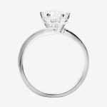 Eternal Bloom Round Lab-Grown Diamond Engagement Ring - Image 3