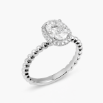 Astrae’s Light Oval Lab-Grown Diamond Engagement Ring - Image 5