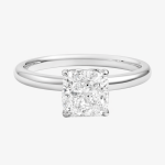 True Radiance Princess Cut Lab-Grown Diamond Engagement Ring