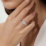 OTR Harmony Round Lab-Grown Diamond Engagement Ring - Image 2