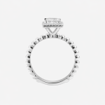 Squared Brilliance Princess-Cut Lab-Grown Diamond Engagement Ring - Image 4