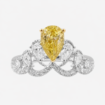 OTR Lysia Pear-Shaped Lab-Grown Diamond Engagement Ring