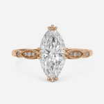 Celestia Marquise-Cut Lab-Grown Diamond Engagement Ring