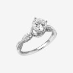 OTR Elysian Round Lab-Grown Diamond Engagement Ring - Image 5