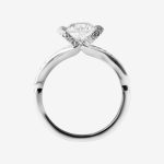 OTR Luminara Round Lab-Grown Diamond Engagement Ring - Image 4