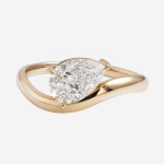 OTR Aurelia Pear-Shaped Lab-Grown Diamond Engagement Ring