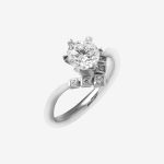 OTR Radiance Round Lab-Grown Diamond Engagement Ring - Image 4