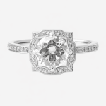 OTR Solstice Round Lab-Grown Diamond Engagement Ring
