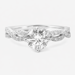 OTR Elysian Round Lab-Grown Diamond Engagement Ring