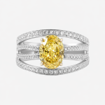 OTR Solstice Oval Lab-Grown Diamond Engagement Ring