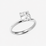 True Radiance Princess Cut Lab-Grown Diamond Engagement Ring - Image 5