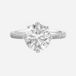 OTR Aria Round Lab-Grown Diamond Engagement Ring