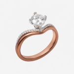 OTR Bloom Round Lab-Grown Diamond Engagement Ring - Image 4