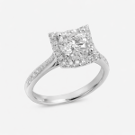 Celestia Round Lab-Grown Diamond Engagement Ring - Image 5