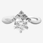 OTR Radiance Round Lab-Grown Diamond Engagement Ring