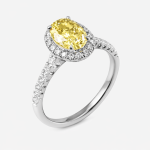 OTR Aurora Oval Lab-Grown Diamond Engagement Ring - Image 5