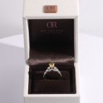 OTR Lysia Pear-Shaped Lab-Grown Diamond Engagement Ring - Image 3