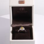 One Celestia Pear-Shaped Lab-Grown Diamond Engagement Ring - Image 4