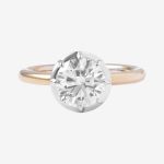 OTR Embrace Round Lab-Grown Diamond Engagement Ring
