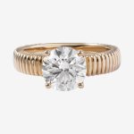 OTR Verity Round Lab-Grown Diamond Engagement Ring