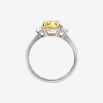 OTR Soleil Cushion-Cut Lab-Grown Diamond Engagement Ring - Image 5