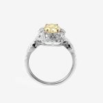OTR Eclipse Oval Lab-Grown Diamond Engagement Ring - Image 4