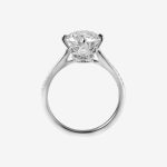 OTR Aria Round Lab-Grown Diamond Engagement Ring - Image 4