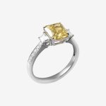 OTR Soleil Cushion-Cut Lab-Grown Diamond Engagement Ring - Image 4