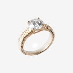 OTR Verity Round Lab-Grown Diamond Engagement Ring - Image 5
