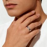 Vanguard Minimal Band Men's wedding diamond rings - Image 2