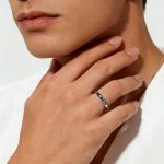 Lumina Plain Band Men's wedding rings - Image 2