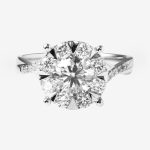 Bloom Solitaire Round Lab-Grown Diamond Engagement Ring