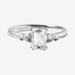 Radiant Step Emerald-Cut Lab-Grown Diamond Engagement Ring