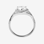 Lustre Heart Shaped Lab-Grown Diamond Engagement Ring - Image 4