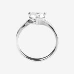Heart Twist Heart-Shaped Lab-Grown Diamond Engagement Ring - Image 4