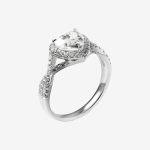 Lustre Heart Shaped Lab-Grown Diamond Engagement Ring - Image 3