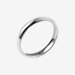 Lumina Plain Band Men's wedding rings - Image 4