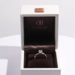 Twist Radiance Oval Lab-Grown Diamond Engagement Ring - Image 3